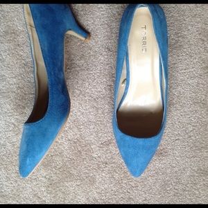 Torrid teal blue pumps, size 9